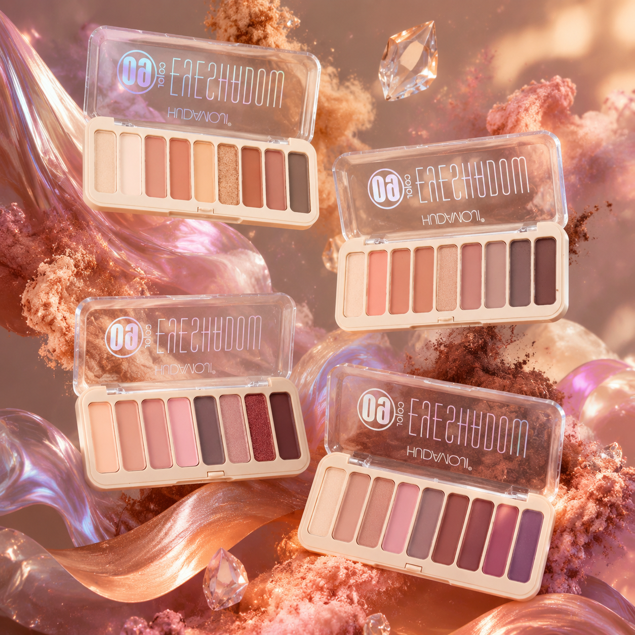 سایه 9 رنگ HUDA MUJI
