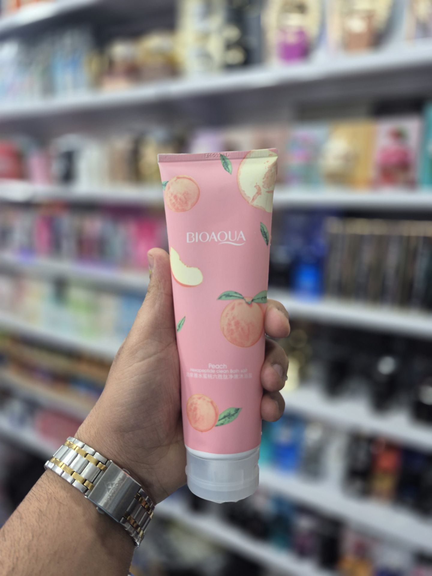 نمک بدن هلو BIOAQUA