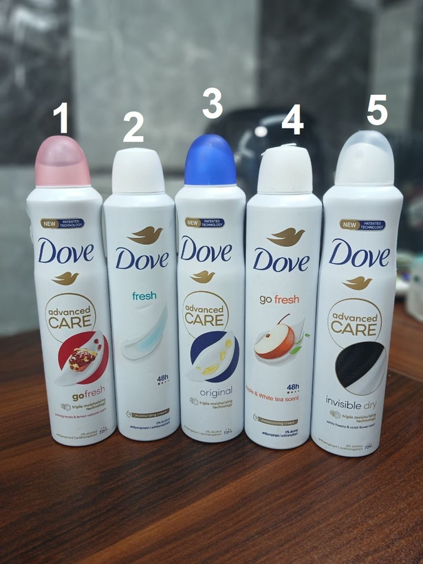 اسپری ضد تعریق 48 ساعت dove