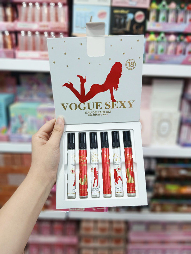 پک 6 عدد عطر VOGUE SEXY