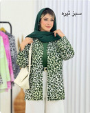 شومیز پلنگی رنگ بندی