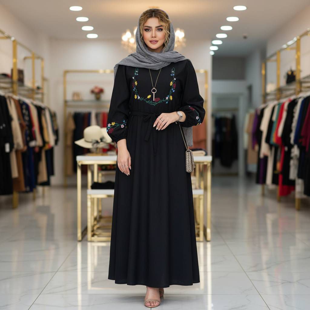 گفتان گلدوزی گلبرگ