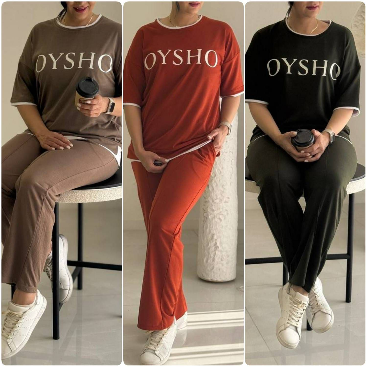 تیشرت آستین کوتاه و شلوار oysho