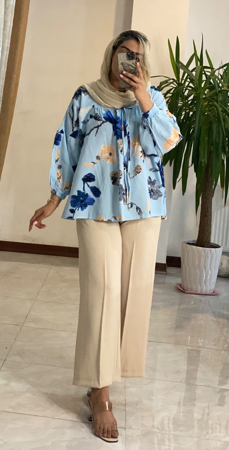 شومیز عروسکی گلدار