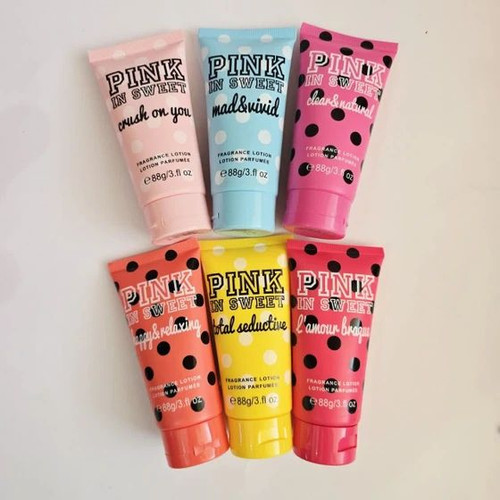 لوسیون بدن خال خالی pink in sweet