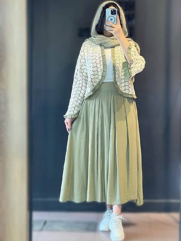 شومیز دامن چین چیلا