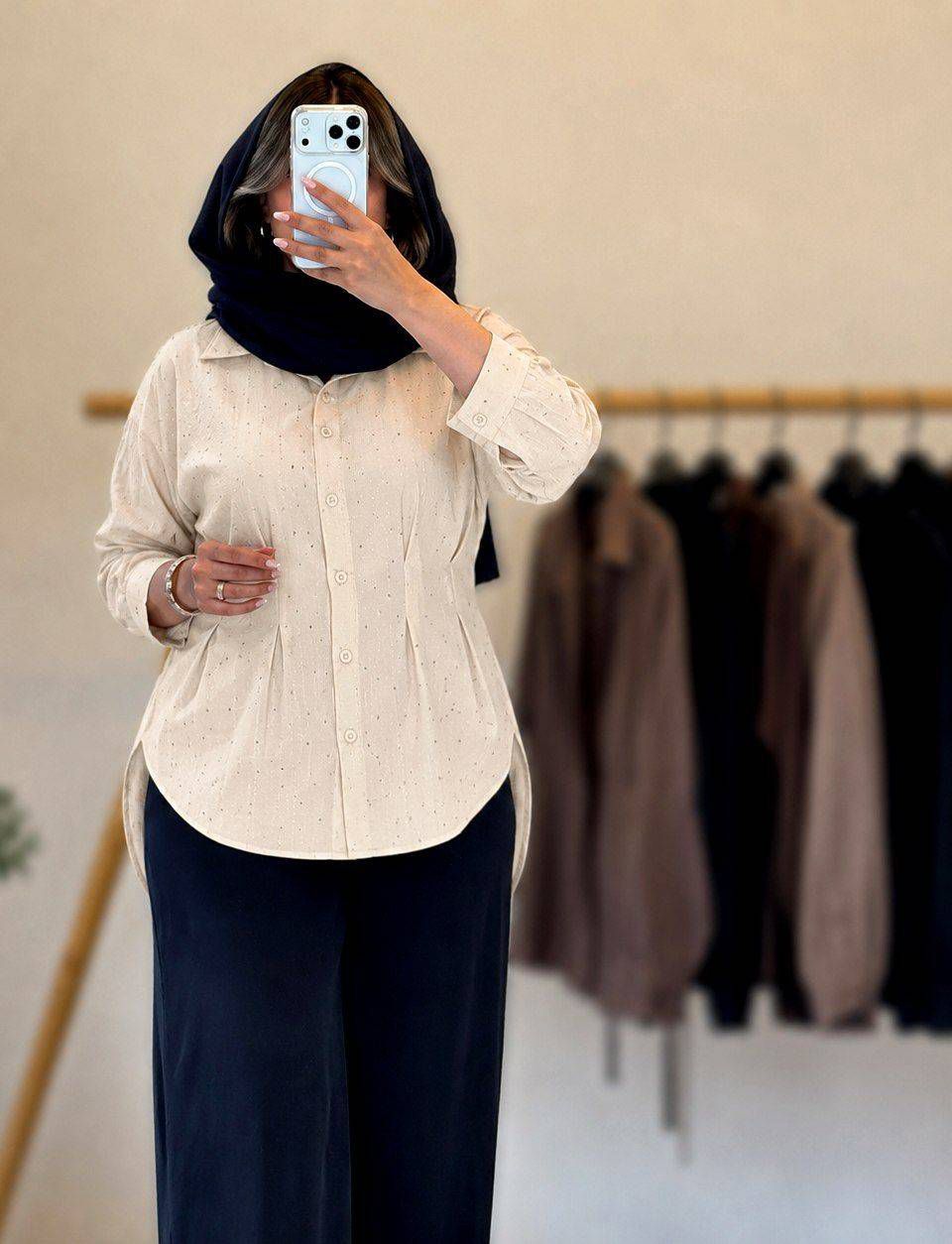 شومیز پیلی دار پریسا