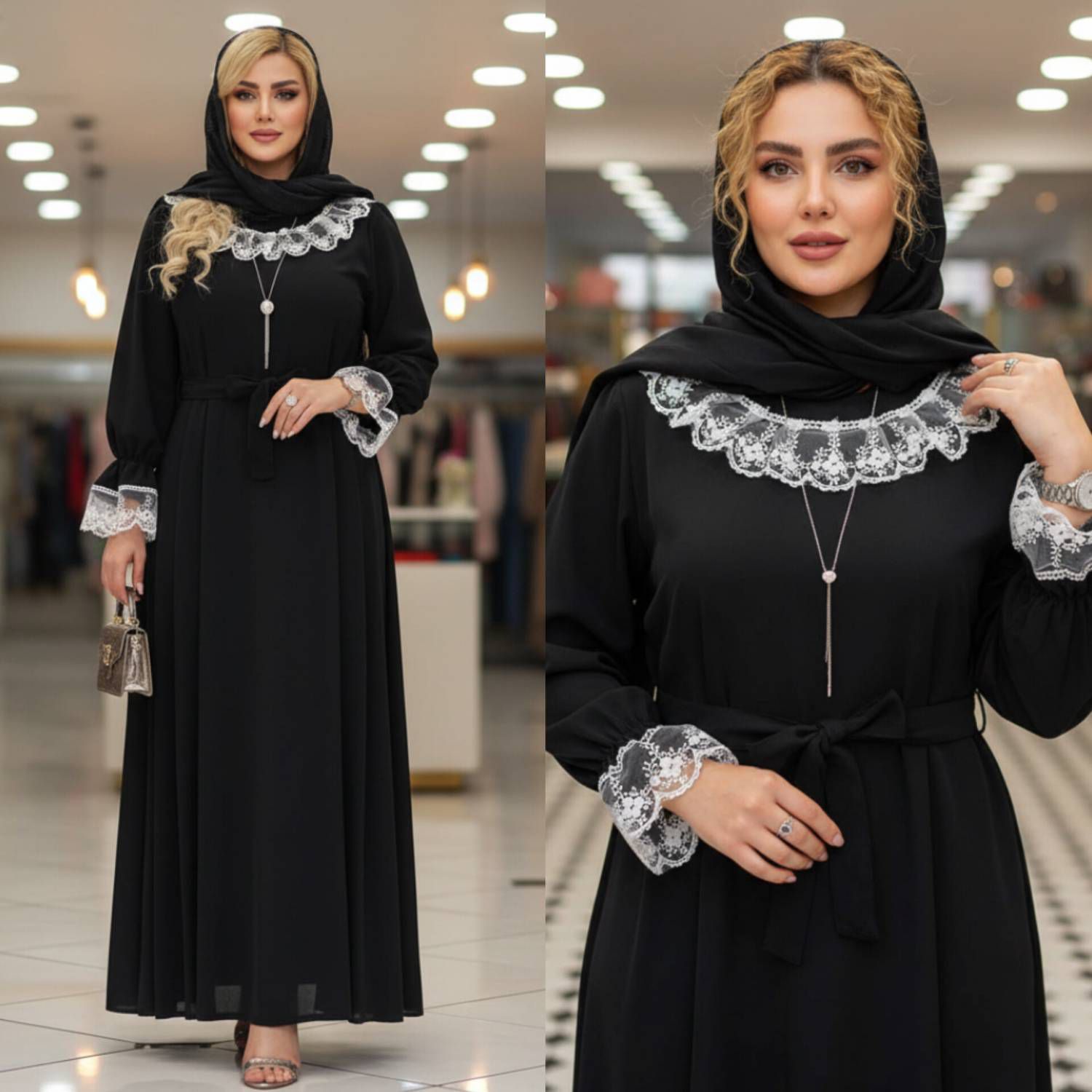 پیراهن عبایی  محبوبه