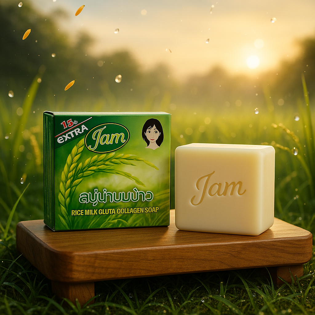 صابون شیربرنج جم JAM تایلندی