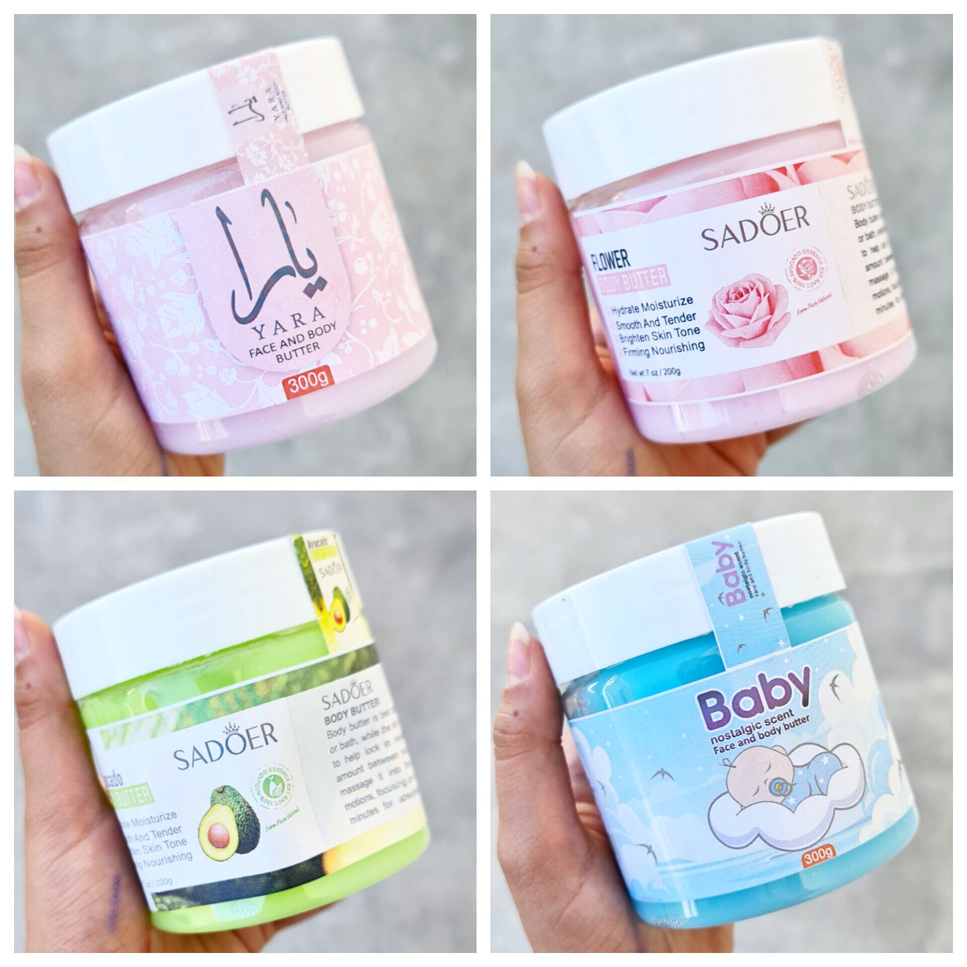 کره بدن در ۴ رایحه