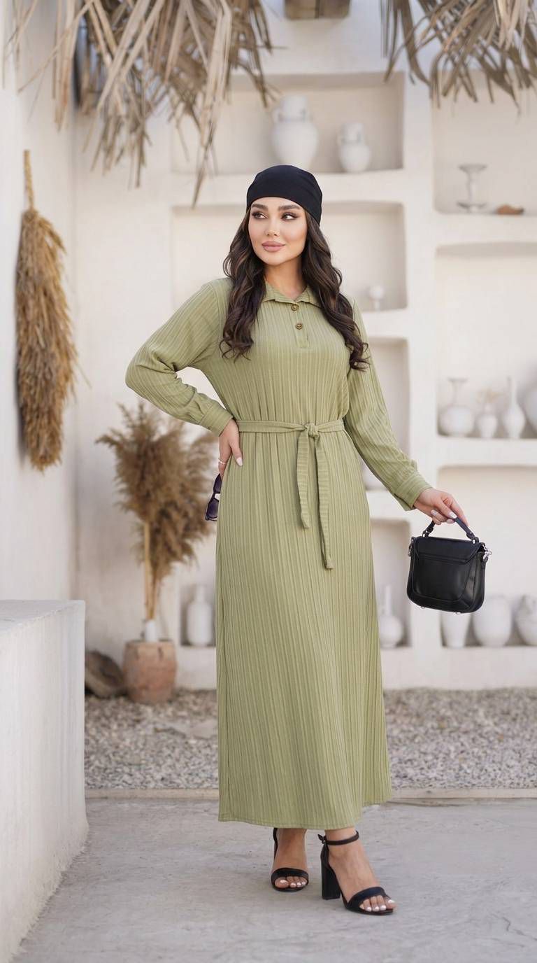 پیراهن بلند سلین 285