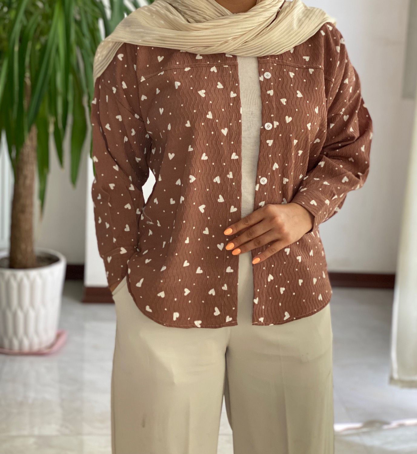 شومیز قلبی