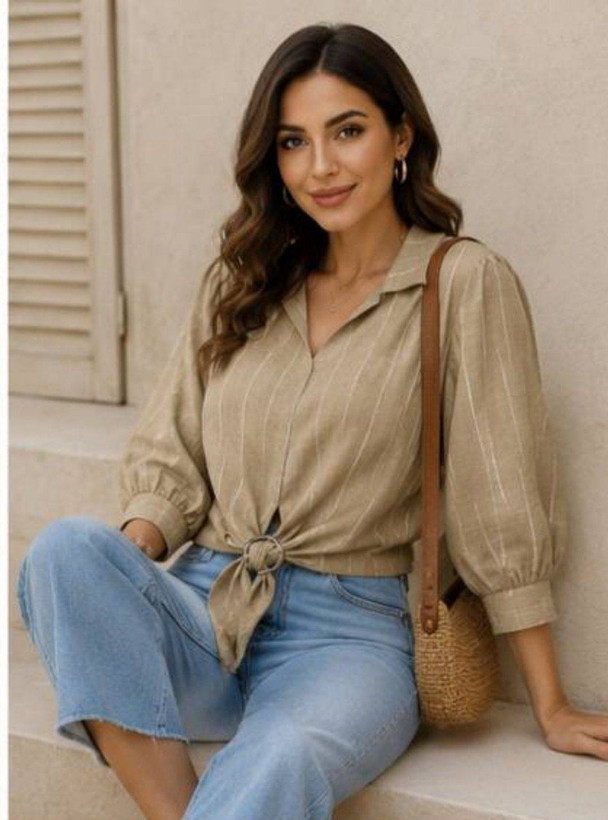 شومیز گره دار
