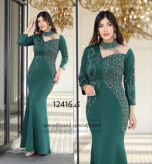 لباس مجلسی ماکسی مجلسی طناز | جنس غواصی گرم بالا | قد کار 155