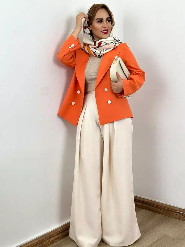 کت و شلوار نارنج